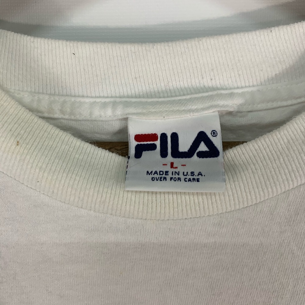 Vintage Fila Spellout T-shirt - Picture 5 of 5